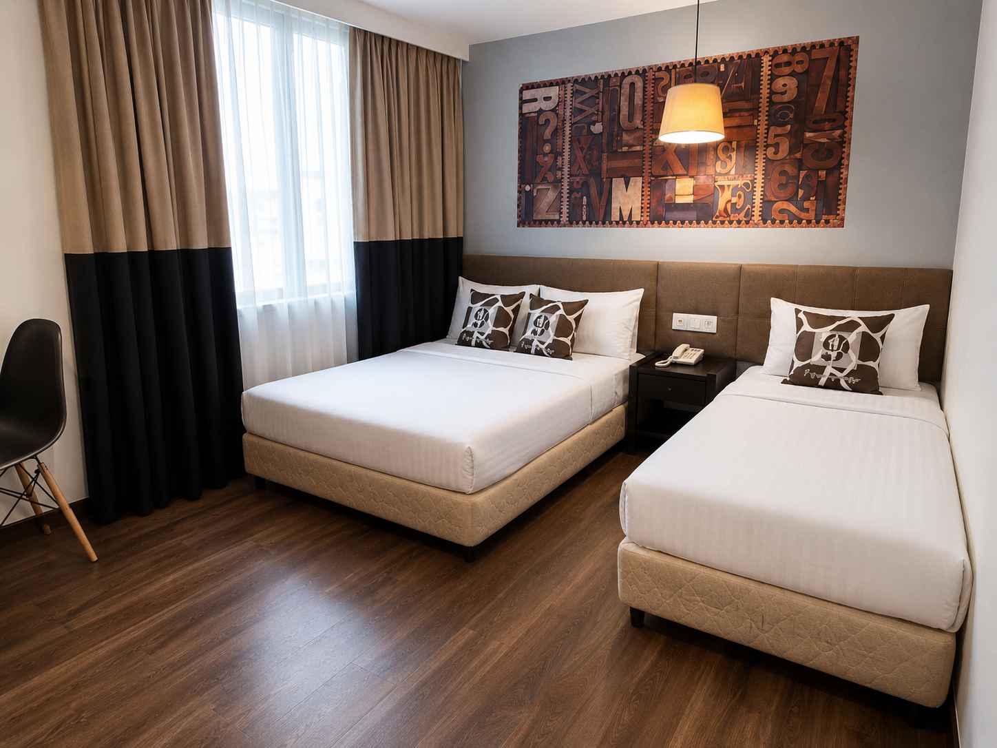 Photo of the Bilik Keluarga Deluxe at 9 Square Hotel Subang