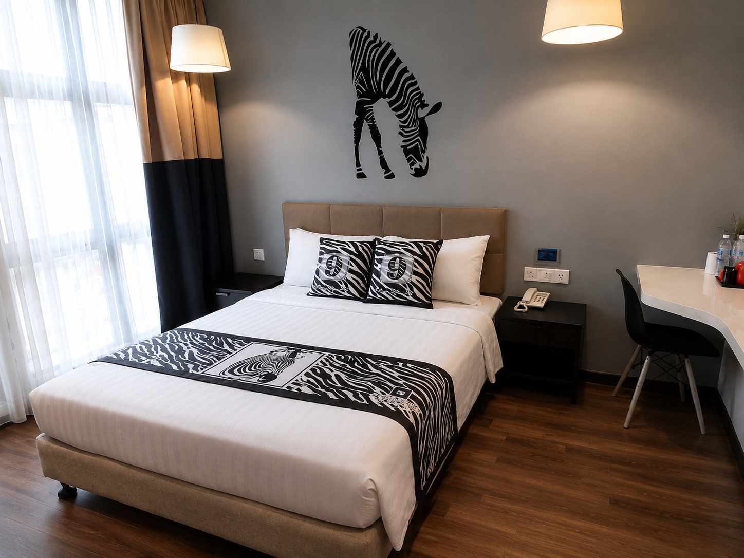 Photo of the Bilik Deluxe Queen at 9 Square Hotel Subang